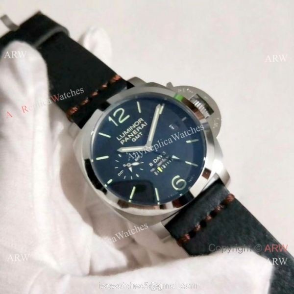 High Quality Replica Panerai Luminor 8 Days GMT Watch PAM233 6
