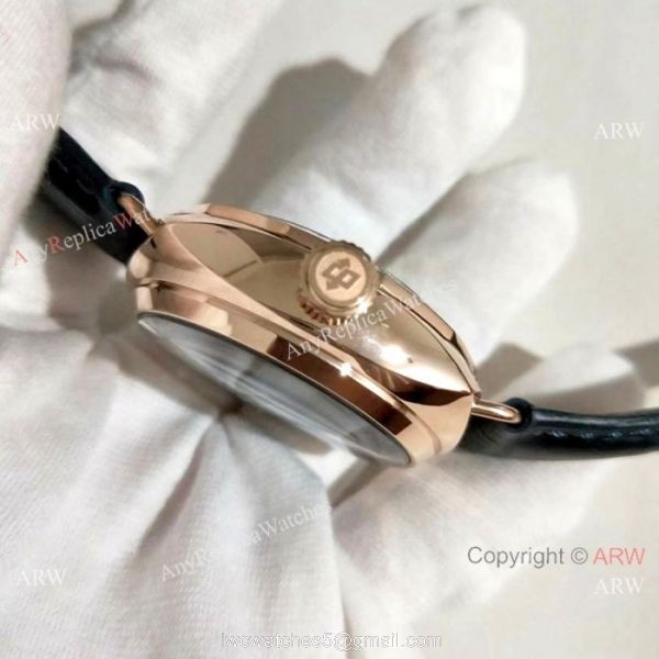 Rose Gold Panerai Radiomir GMT Rose Gold Blue Dial Watch PAM598 6