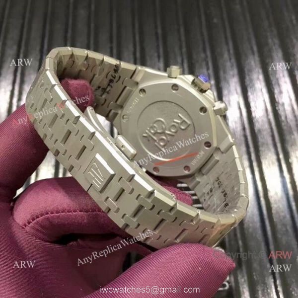 Audemars Piguet Royal Oak Sand Case White Dial Watches 44mm AP Watch 6