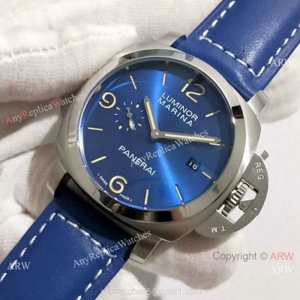 Panerai Luminor Marina Blue Dial 44mm Watch New Officine Panerai AAA Watch 6