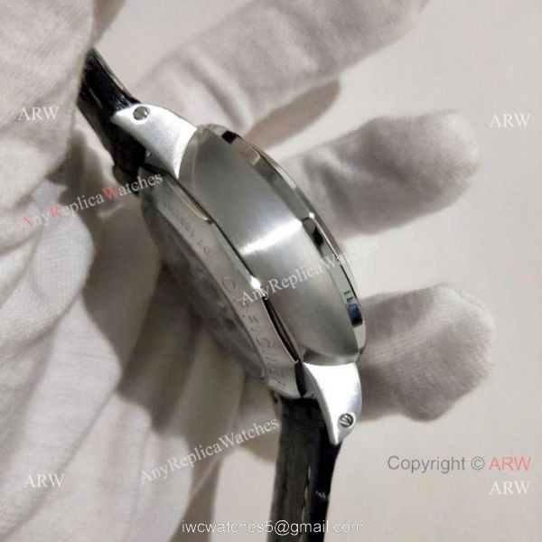 New Replica Panerai Luminor GMT Men Watch SS Skeleton Dial 6