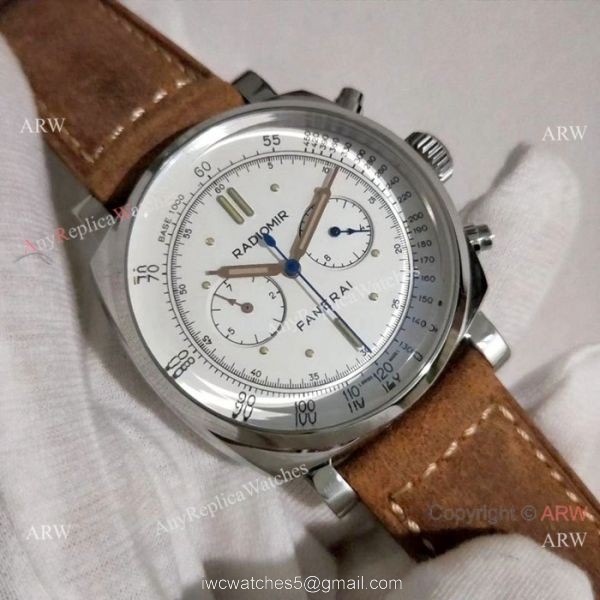 Best Quality Radiomir Panerai Replica watch 44mm White Dial 6