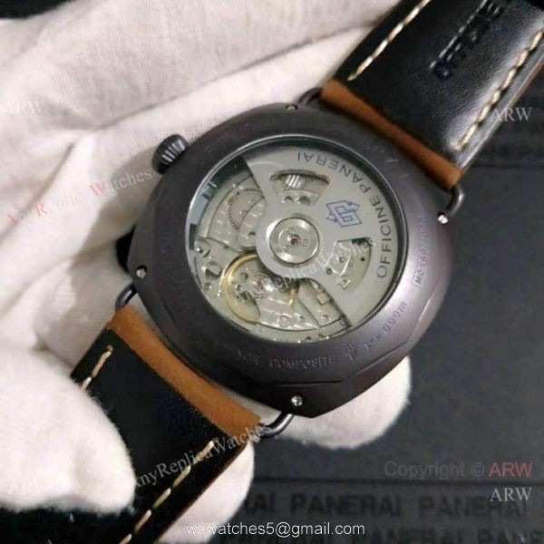 Copy Panerai Radiomir Black Seal Men Watch PAM 505 6