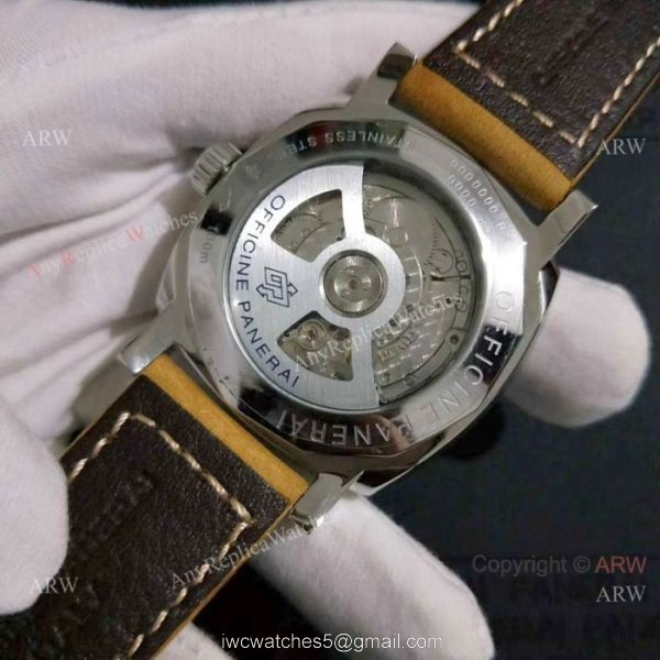 High Quality Panerai Radiomir GMT New Black Dial Watch PAM657 6