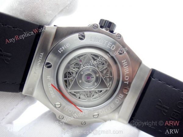 Swiss Grade Hublot Big Bang Sang Bleu Stainless Steel Watch 2019 Replica 6