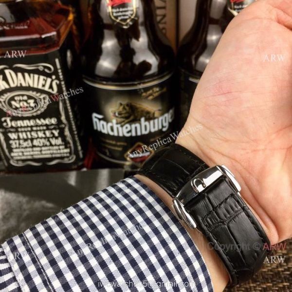 New Style Replica Omega Skeleton Watches Silver Case 42mm 6
