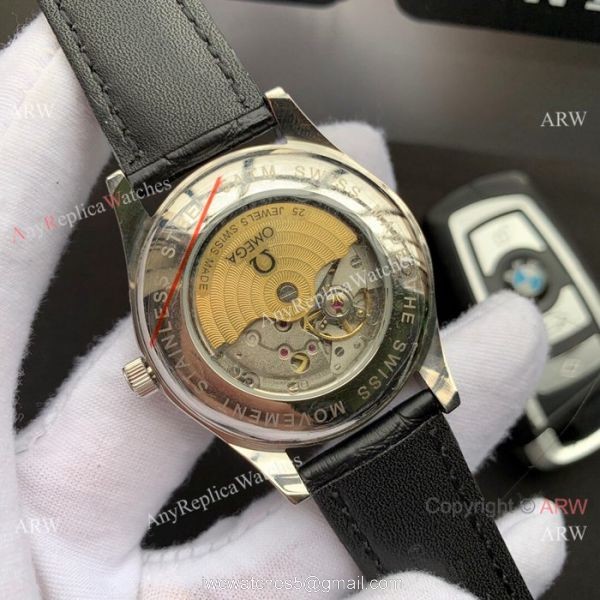 High Quality Omega Moon phase 43mm watch Gray Dial Fully Automatic Movement 6