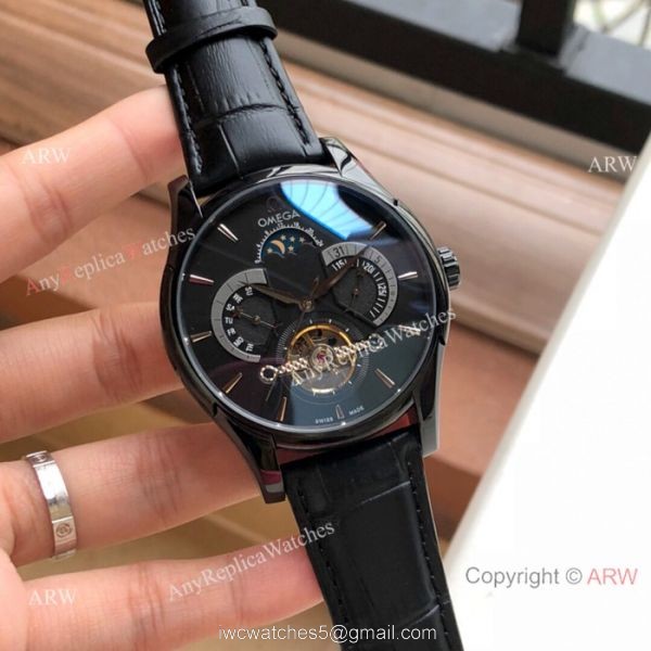 New replica Omega Complications Automatic Watches Rose Gold 43mm 6