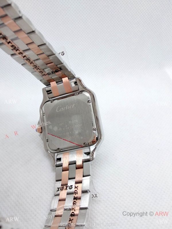 Cartier Panthere De Cartier Watches Two Tone Rose Gold 38mm 6