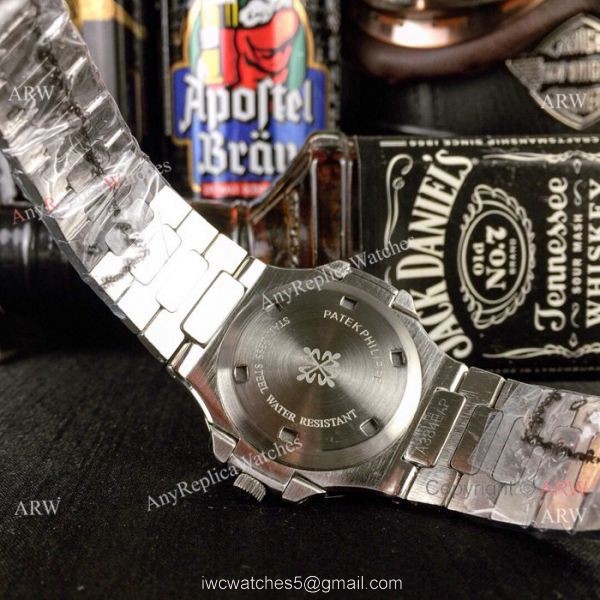 Iced Out Patek Philippe Nautilus Replica watch Quartz Movement 6