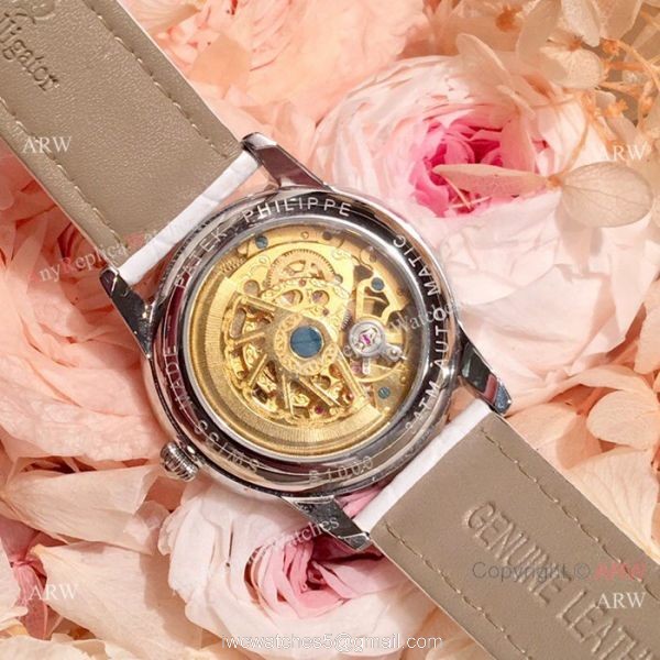 Clone Patek Philippe Geneve Lady Watch Automatic Movement 6