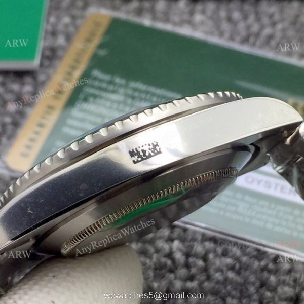 AJ Factory A7 Version Submariner Rolex Hulk Replica Watch Ss Green Ceramic 6