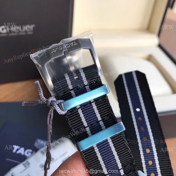 Copy TAG Heuer Formula 1 Swiss Quartz Watch Blue Dial Nylon Strap 6