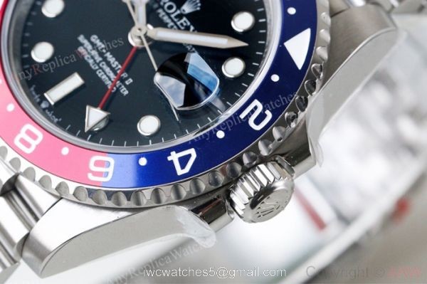 Rolex GMT Master II Pepsi Replica Watch with ASIA ETA2836 Movement 6