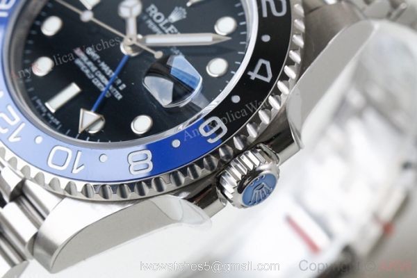 Rolex GMT Master II Swiss ETA 40MM Watch Rolex Batman Replica 6