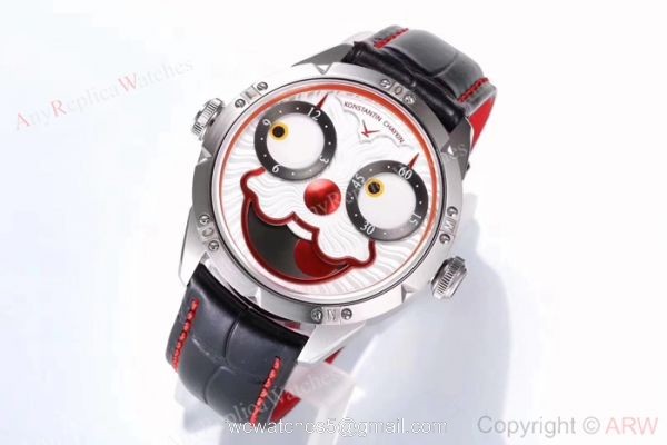 Swiss Replica Konstantin Chaykin V2 Limited Edition Watch Red Joker Face 6