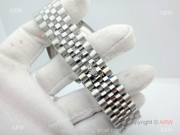 New Copy Oyster Perpetual Rolex Datejust Jubilee Stainless Steel Jubilee Blue Dial 40mm 6