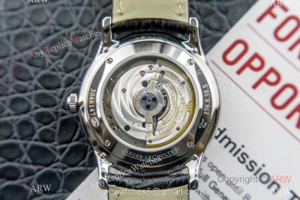 Swiss Copy Jaeger-LeCoultre Master Automatic Watch SS Gray Face 6