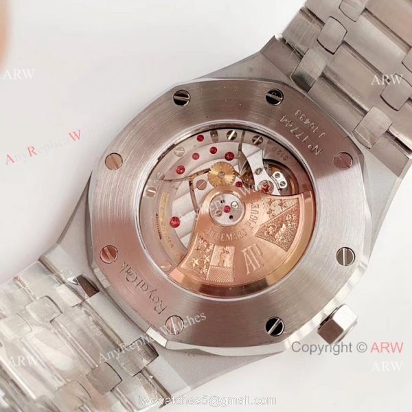 JF Audemars Piguet Royal Oak 15400 Watch Replica Stainless Steel Grey Dial 6