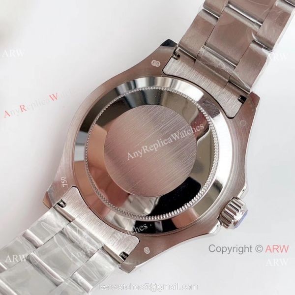 Noob factory Rolex Yacht-Master Stainless Steel Blue Face Watch V3 Version 6