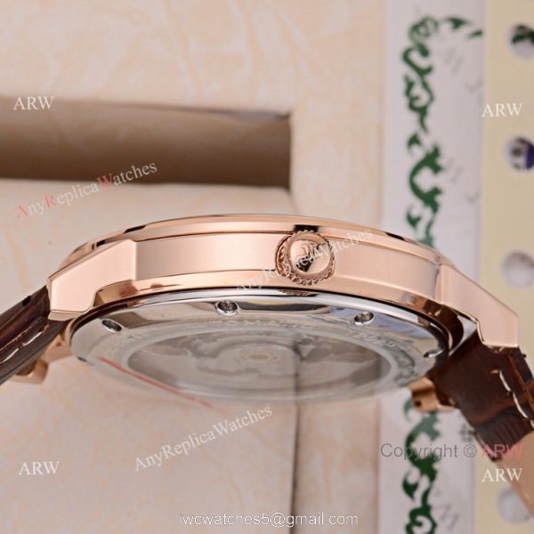2019 Copy Jaeger LeCoultre Master White Dial Black Leather Strap Watch 6