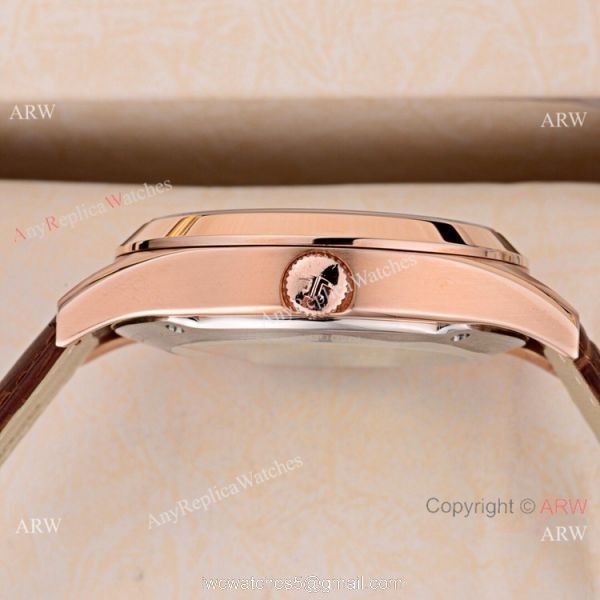 Fake Jaeger-LeCoultre Flying Tourbillon Rose Gold Arabic Watch 43mm 6