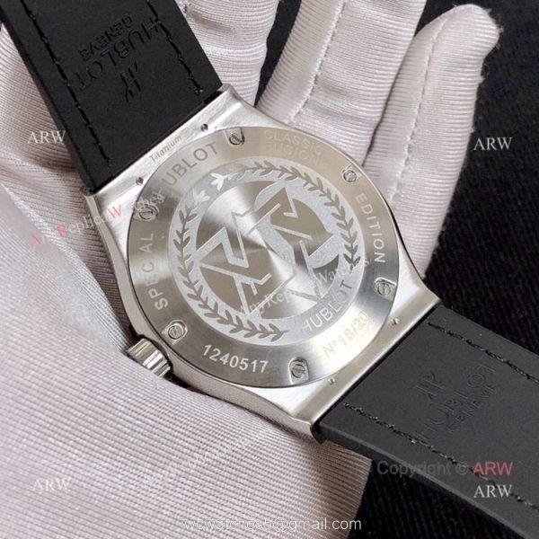 New Copy Hublot Classic Fusion Special Edition Watch SS Blue Dial 6