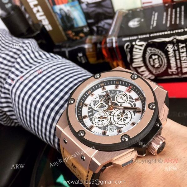 NEW Hublot Big Bang Aero Bang Garmisch Rose Gold Watch from ARW Replica Watches 6