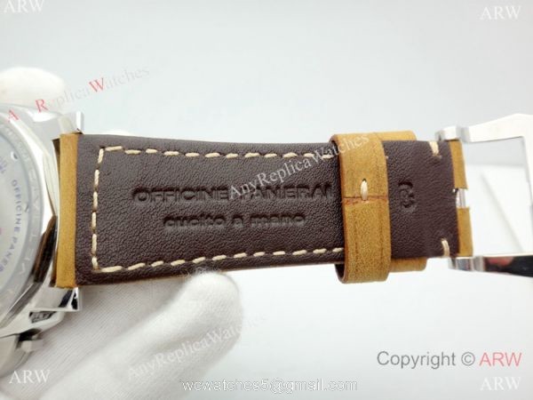 New Panerai Luminor 1950 Left-Handed Watch / PAM557 Luminor Watches 6