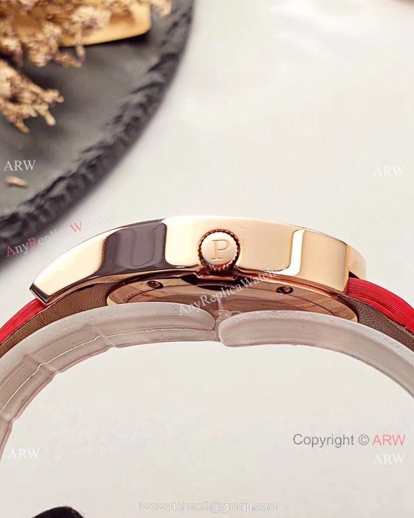 Best Copy Piaget Limelight Gala Rose Gold Diamond Ladies Watch 6