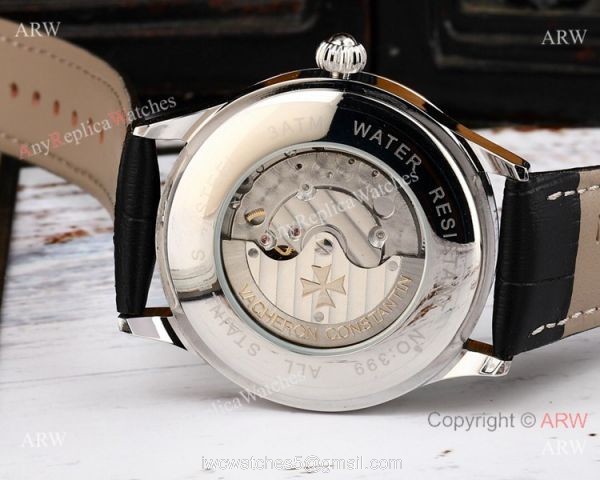 AAA Quality Copy Vacheron Constantin Moonphase Watch SS White Dial 6