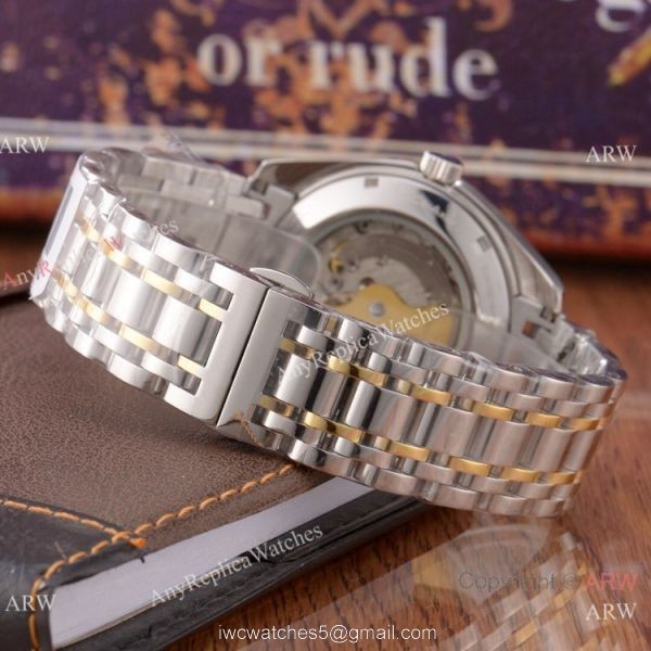 Buy Copy Vacheron Constantin Geneve Watches 2-Tone White Face 6