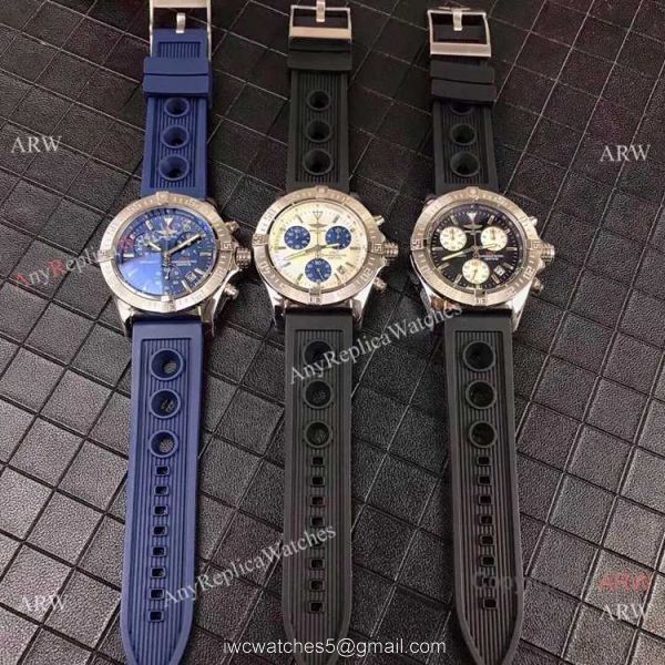 High Quality Breitling Colt Stainless Steel Black Dial Watches 45mm 6
