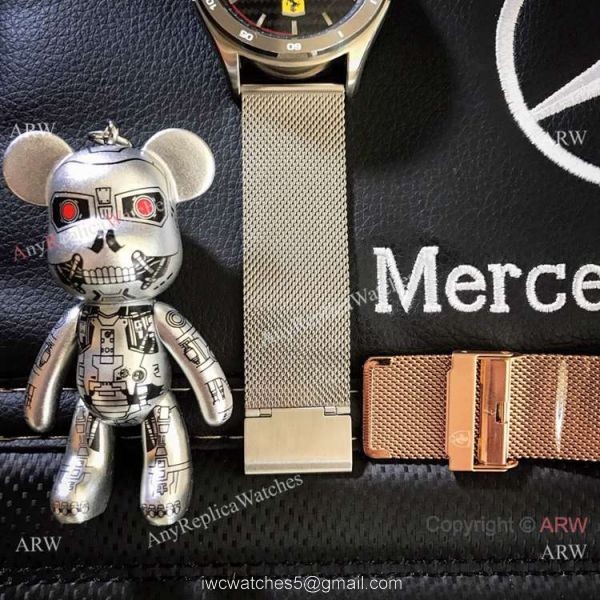 Copy Ferrari Gran Premio Automatico Men Watch Rose Gold White Dial 6