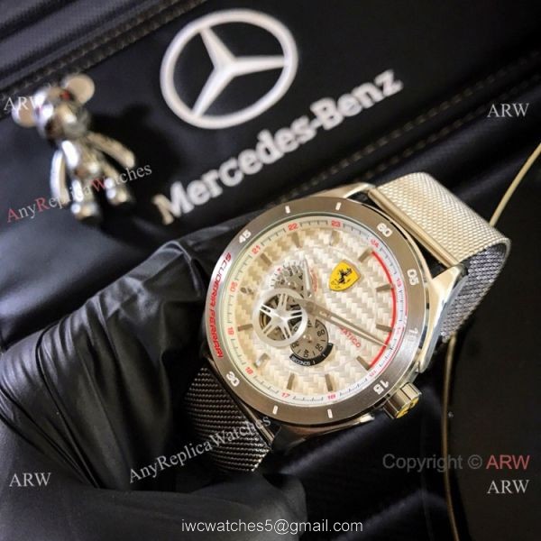 Replica Ferrari Gran Premio Automatico Watch Stainless Steel 43mm 6
