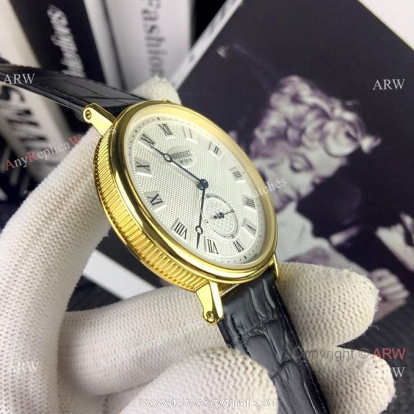 AAA Replica Breguet Classique Watches 40mm Rose Gold White Dial 6