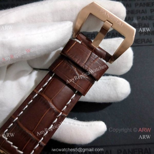 Best Quality Panerai Luminor Marina Rose Gold 44mm Copy Wristwatch 6