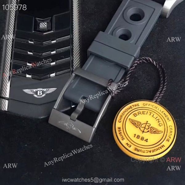 GB Replica Breitling Avenger blackbird Swiss 2824 Watch Black Rubber Strap 6