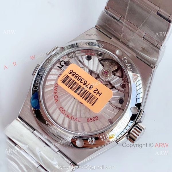 Super Clone Omega Constellation Stainless Steel Silver Dial 8500 Watch VSF 1:1 Best Edition 6
