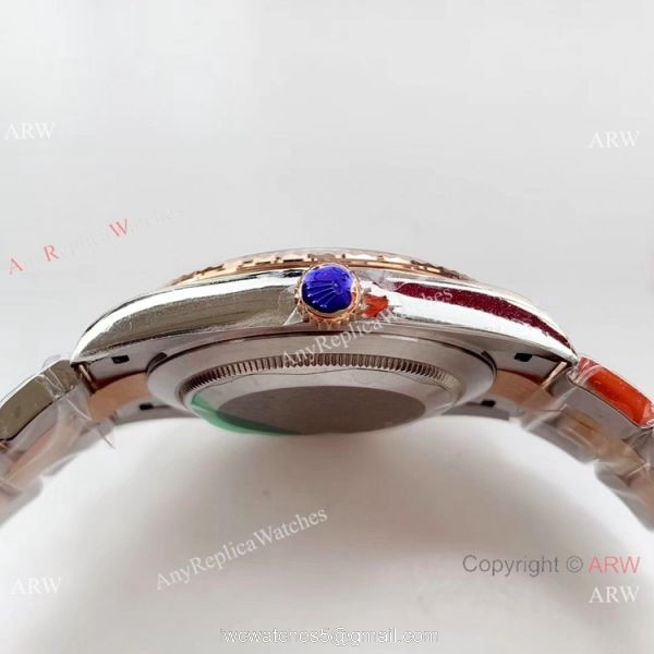 Copy Rolex Datejust 2-Tone Rose Gold 126331 ETA 2824 Watch Rolex AR Factory 6