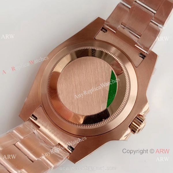 (EW) Replica Rolex GMT Master II Rose Gold 126715 Watch 40mm 6