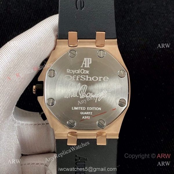 Copy Audemars Piguet Ice Royal Oak offshore Limited Edition Rubber Strap Watches 6