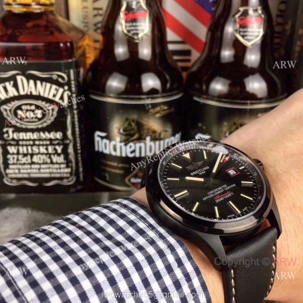 Breitling Avenger All Black Automatic Watch New Replica 6