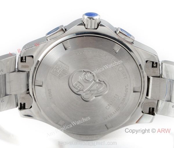 Copy Tag Heuer Aquaracer 300m Stianless Steel Black Bezel Watch SWISS QUARTZ 6