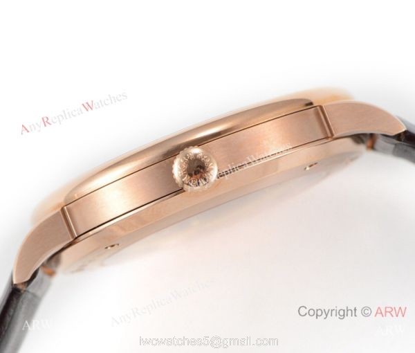 Copy A.Lange Sohne Saxonia Thin Swiss 2892 Watch White Face Rose Gold 6