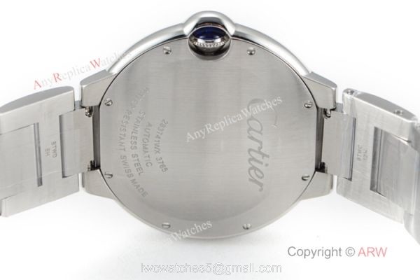 (CR) Swiss Grade Ballon Bleu de Cartier Watch Copy Stainless Steel 42mm 6