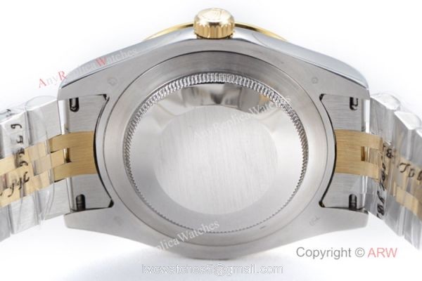 Super Clone Rolex Datejust II 2-Tone Jubilee Grey Dial Watch 6