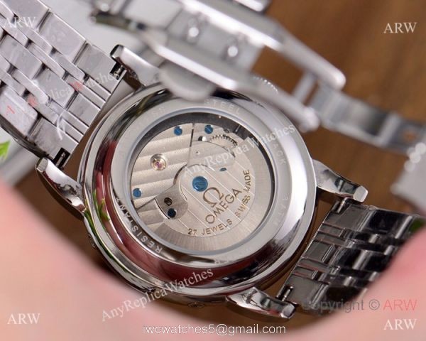 Copy Omega Tourbillon Grand Complications Watches Rose Gold Red Dial 6
