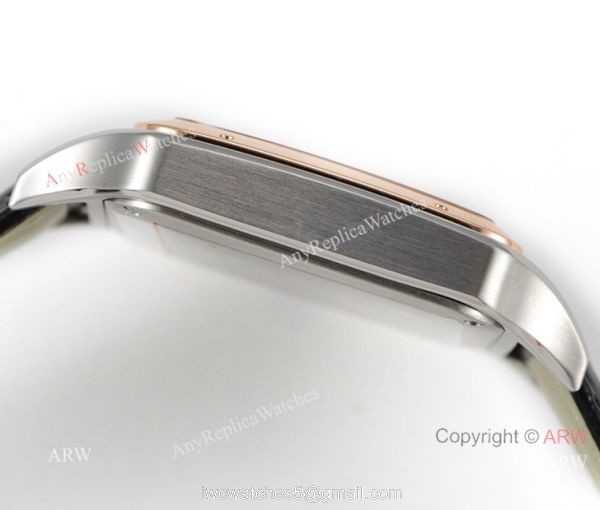Swiss Grade One Cartier Santos-Dumont Couple Wrist / New Cartier Watches 6