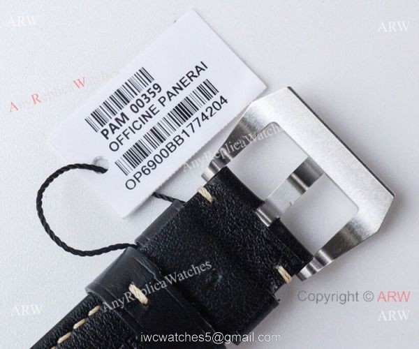 VS Factory Officine Panerai Luminor Marina Pam359 Black Dial Watch New Replica 6